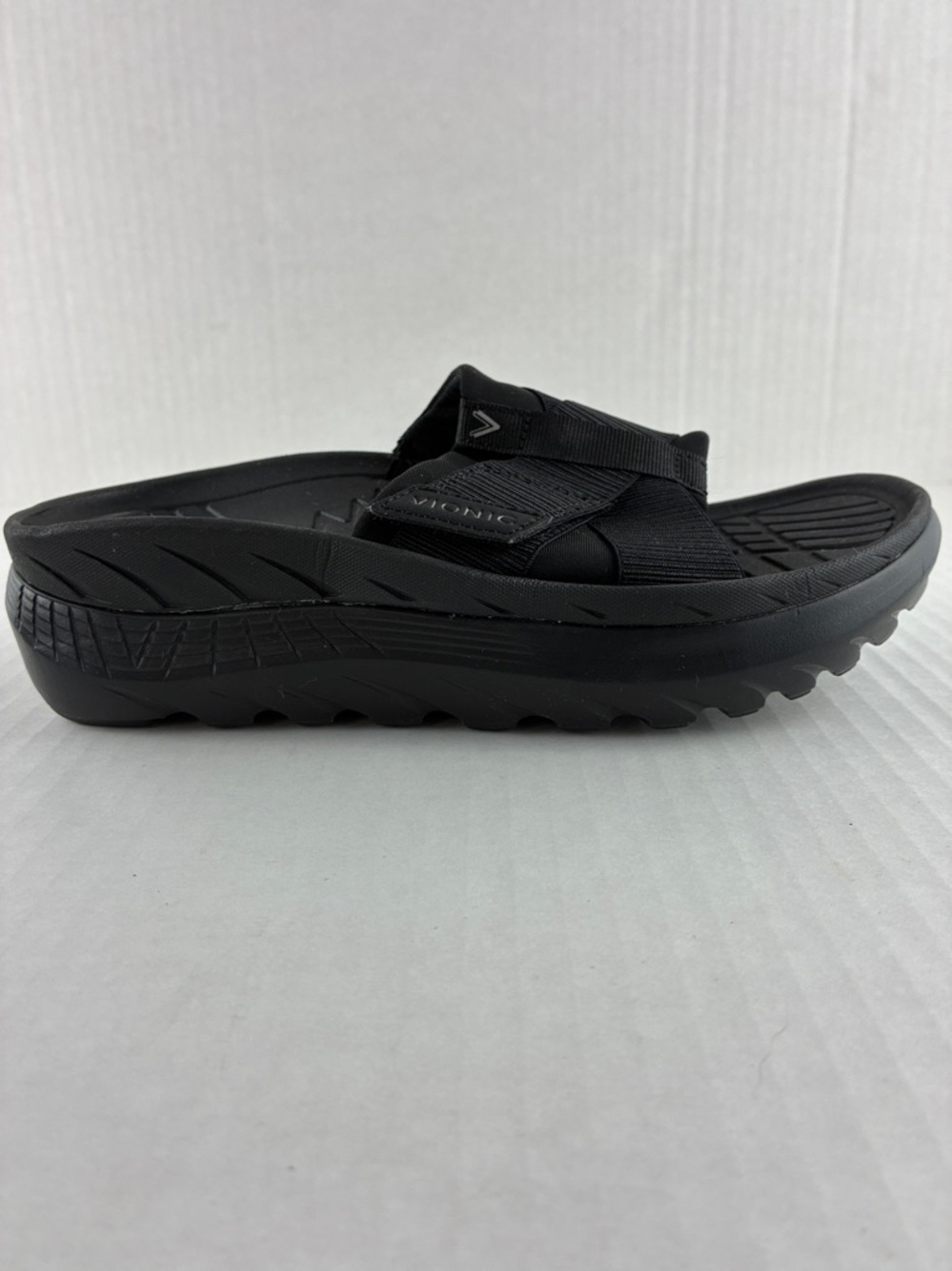 Vionic Rebound Black Slide Sandals Women’s Size 6 Orthotic Comfort Like New - Picture 6 of 9